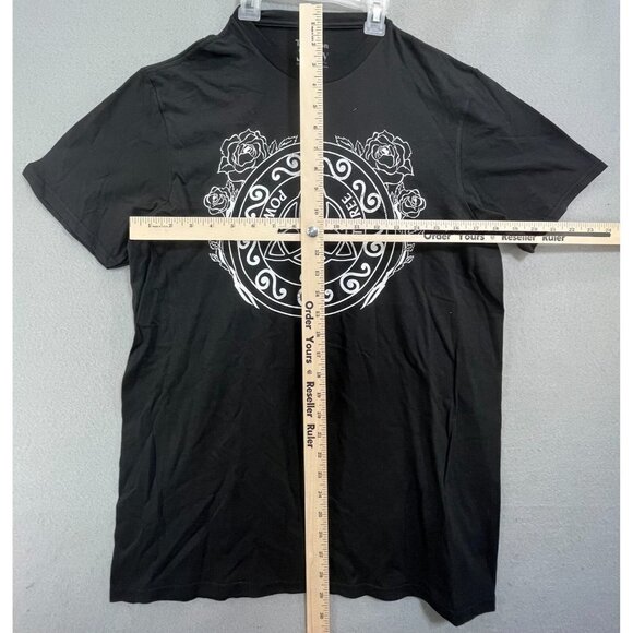 Power Of Three T-Shirt Men Women Black Medium Short Sleeve Tee, 100% Cotton - Picture 2 of 5